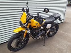 2026 Triumph Scrambler 400 XC Scrambler Yellow