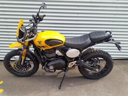 2026 Triumph Scrambler 400 XC Scrambler Yellow