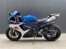 2012 Suzuki GSX-R750 GSX-R Blue