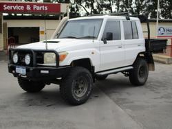 2008 Toyota Landcruiser Workmate VDJ76R White