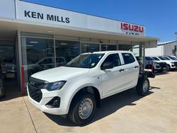 2025 Isuzu D-MAX MY25.5 Isuzu D-Max 4X4 Crew Cab Chassis SX 3.0L Automatic (TOR5016D) inc Heavy Duty Alloy Tray