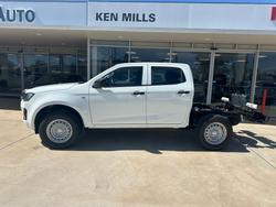 2025 Isuzu D-MAX MY25.5 Isuzu D-Max 4X4 Crew Cab Chassis SX 3.0L Automatic (TOR5016D) inc Heavy Duty Alloy Tray