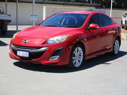2010 Mazda 3 SP25 BL Series 1 Red