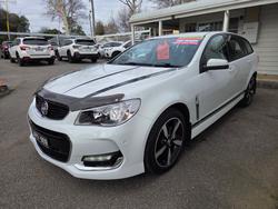 2017 Holden Commodore SV6 VF Series II MY17 WHITE