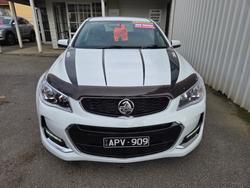 2017 Holden Commodore SV6 VF Series II MY17 WHITE