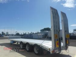 2007 Brimarco Semi Drop Deck with Ramps - RENTAL