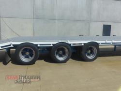 2007 Brimarco Semi Drop Deck with Ramps - RENTAL