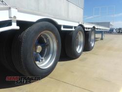 2007 Brimarco Semi Drop Deck with Ramps - RENTAL