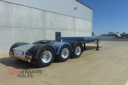 2013 CIMC 12 Pallet Flat Top A Trailer