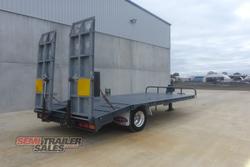 2015 Beavertail Single Axle Plant Trailer with Ramps
