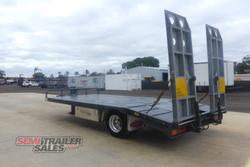 2015 Beavertail Single Axle Plant Trailer with Ramps