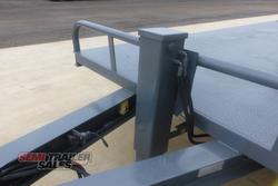 2015 Beavertail Single Axle Plant Trailer with Ramps