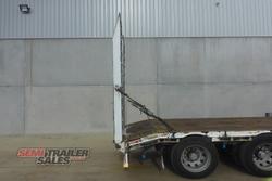 2009 Barker 45FT-70FT Dropdeck Extendable with Ramps