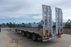 2009 Barker 45FT-70FT Dropdeck Extendable with Ramps