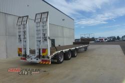 2009 Barker 45FT-70FT Dropdeck Extendable with Ramps