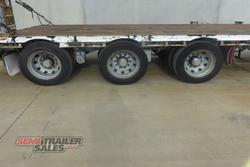 2009 Barker 45FT-70FT Dropdeck Extendable with Ramps