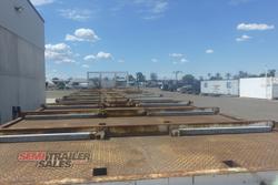 1994 Haulmark Bogie Steel Speck Flat Top