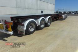 2006 Maxitrans 34 Pallet Flat Top B Double Set - RENTAL