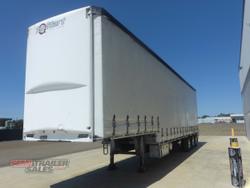 2010 Topstart 22 Pallet Dropdeck Curtainsider with Mezz