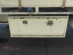 2010 Topstart 22 Pallet Dropdeck Curtainsider with Mezz