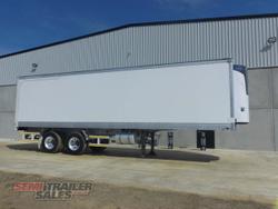 2009 Vawdrey 16 Pallet Refrigerated Pantech STAT WRITE OFF