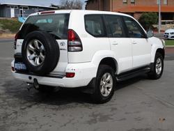2005 Toyota Landcruiser Prado GX KZJ120R White