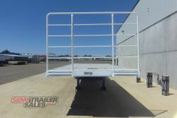 2005 Barker 12 Pallet Flat Top A Trailer