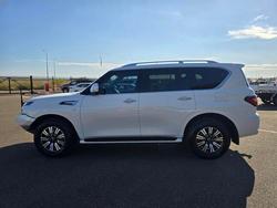 2022 Nissan PATROL Nissan PATROL WAG 5.6 PET AUTO TI-L MOONSTONE WHITE