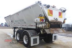 2014 AMS Live Bottom Trailer