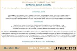 2025 JAECOO JAECOO J8 TRACK