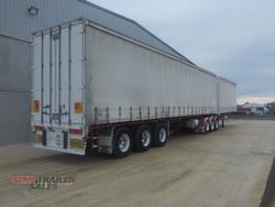 2006 Vawdrey 34 Pallet Refrigerated Curtainsider B Double Set