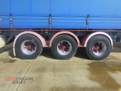 1997 Vawdrey 41FT 20 Pallet Curtainsider