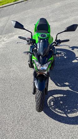 2017 Kawasaki Z650 Green