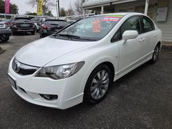 2011 Honda Civic VTi-L 8th Gen MY11 WHITE