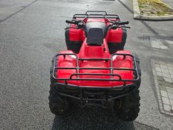 2003 Honda TRX350TM Red