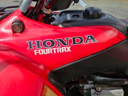 2003 Honda TRX350TM Red