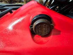 2003 Honda TRX350TM Red