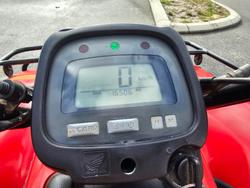 2003 Honda TRX350TM Red
