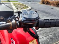 2003 Honda TRX350TM Red