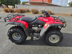 2003 Honda TRX350TM Red
