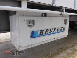 2021 Krueger 34 Pallet Dropdeck Curtainsider B Double Set with Mezz