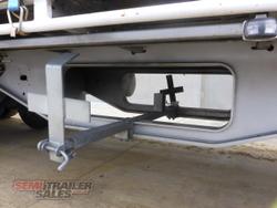 2021 Krueger 34 Pallet Dropdeck Curtainsider B Double Set with Mezz