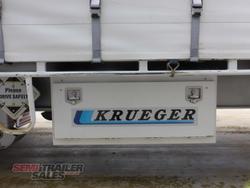 2021 Krueger 34 Pallet Dropdeck Curtainsider B Double Set with Mezz
