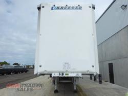 2021 Krueger 34 Pallet Dropdeck Curtainsider B Double Set with Mezz