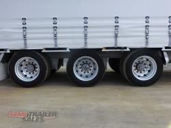 2021 Krueger 34 Pallet Dropdeck Curtainsider B Double Set with Mezz