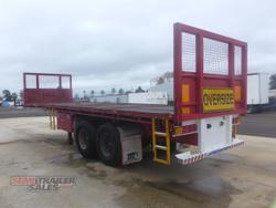 2008 Maxitrans Bogie Flat Top Extendable