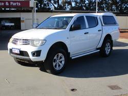 2012 Mitsubishi Triton GLX MN MY12 White