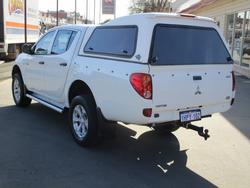 2012 Mitsubishi Triton GLX MN MY12 White