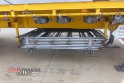 1996 Krueger 12 Pallet Flat Top A Trailer