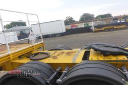 1996 Krueger 12 Pallet Flat Top A Trailer